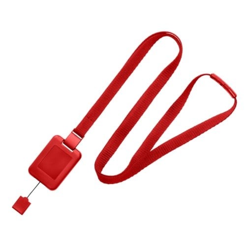 SlimReel System 3/8" Lanyard/Badge Reel Combination - 100pk