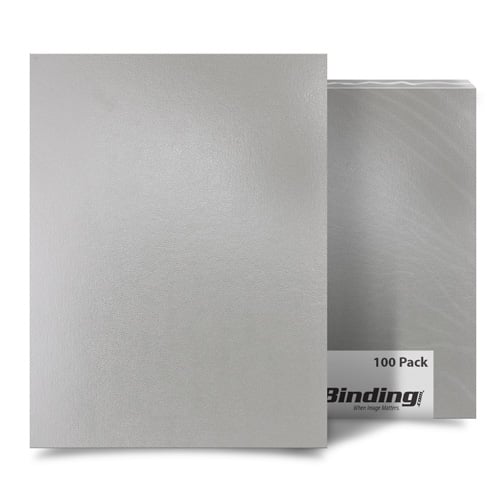 Light Gray 6" x 9" Regency Leatherette Vinyl Covers - 100pk