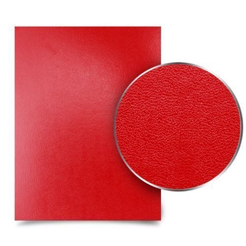 Red 9" x 11" Regency Leatherette Covers - 100pk