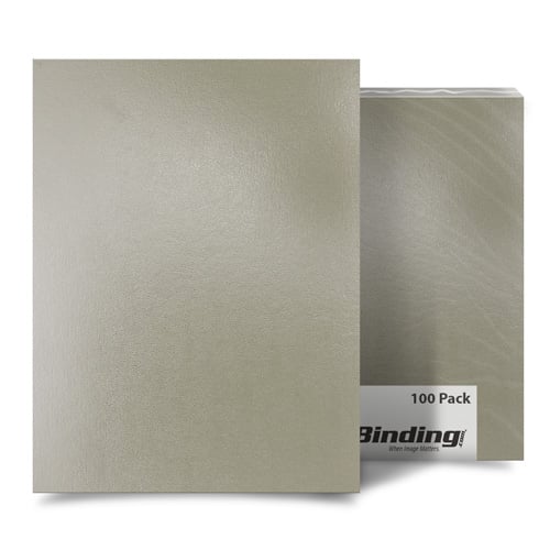 Tan 9" x 11" Regency Leatherette Vinyl Covers - 100pk