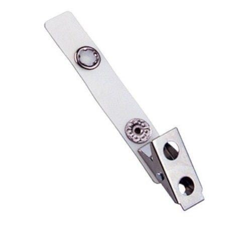 Reinforced Vinyl Straps with 2-Hole Smooth Face Clips - 500pk