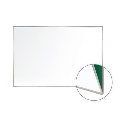 Renewal Adjustable 48" x 96"  Porcelain Magnetic Whiteboard w/ Aluminum Frame
