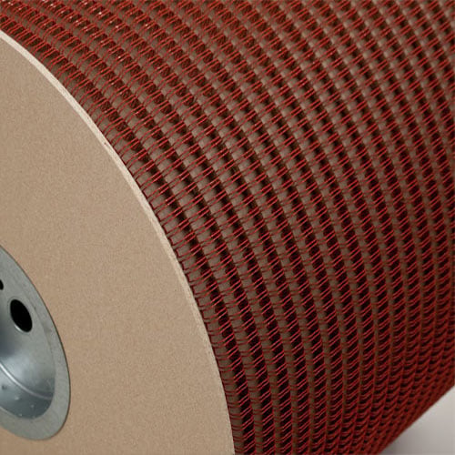 Wire-O 1" Red 2:1 Pitch Double Loop Ring Wire Spool (4600 Loops)