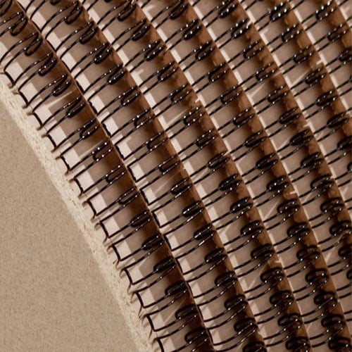 Renz 1/2" 3:1 Pitch Double Loop Ring Wire Spool