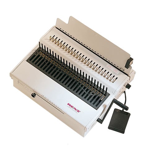 Renz Combi Comfort Electric Plastic Comb Binding Machine