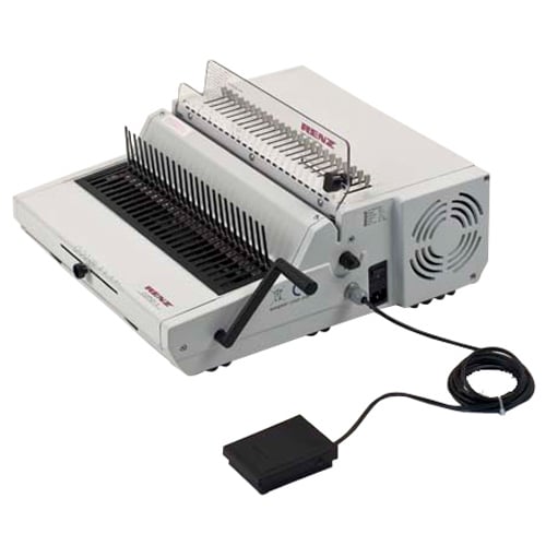 Refurbished Renz Combi E Electric Plastic Comb Binding Machine