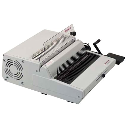 Refurbished Renz Combi E Electric Plastic Comb Binding Machine