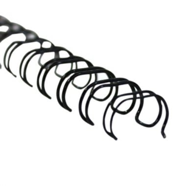 Renz Premium Black 3:1 Twin Loop Ring Wire