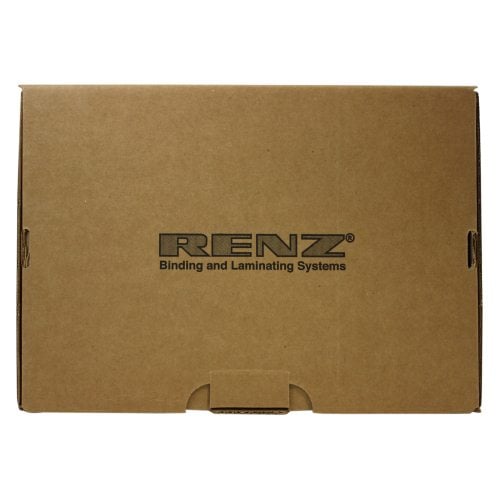 Renz Premium 1/4" Black 3:1 Twin Loop Ring Wire - 100pk