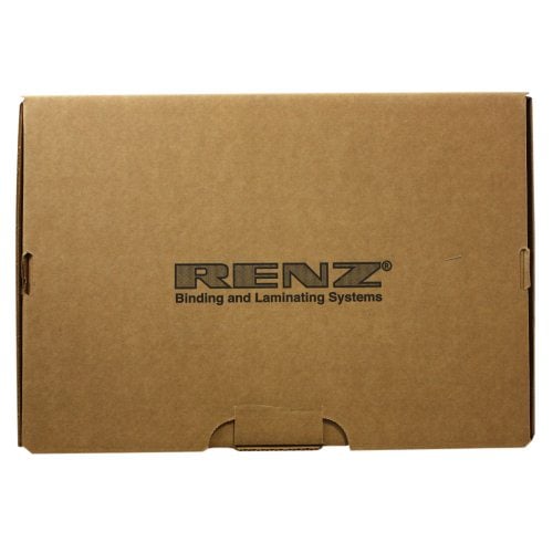 Renz Premium 1/4" White 3:1 Twin Loop Ring Wire - 100pk