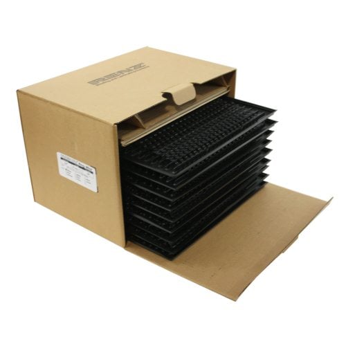 Renz Premium 3/4" Black 2:1 Twin Loop Ring Wire - 100pk