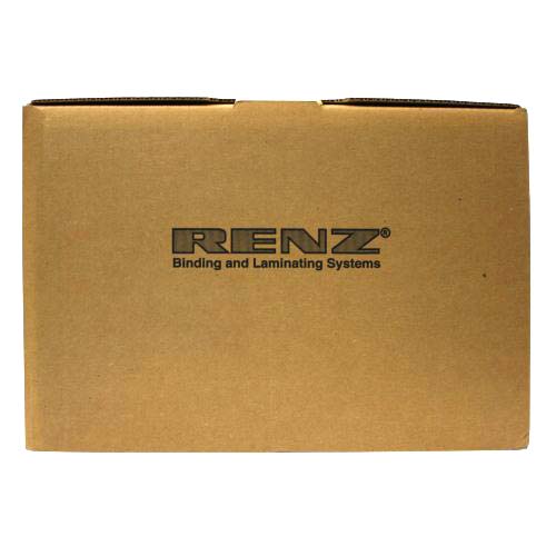 Renz Premium 3/4" Black 2:1 Twin Loop Ring Wire - 100pk