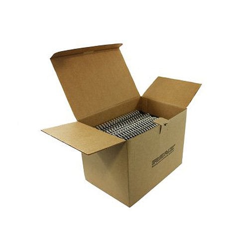 Renz Premium 3/4" Silver 2:1 Twin Loop Ring Wire - 100pk
