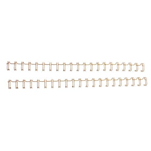 Renz Premium 5/16" Bronze 2:1 Twin Loop Ring Wire - 100pk