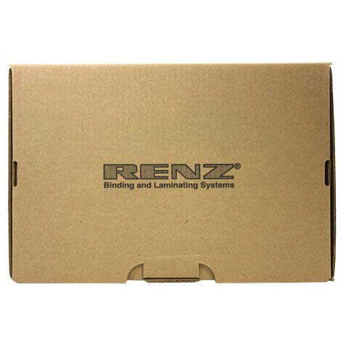 Renz Premium 7/16" Black 2:1 Twin Loop Ring Wire - 100pk