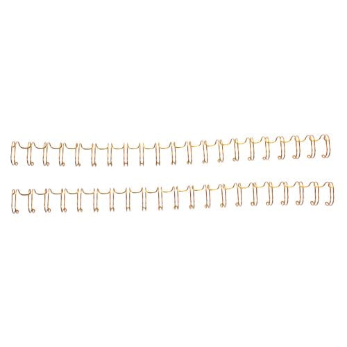 Renz Premium 7/16" Bronze 2:1 Twin Loop Ring Wire - 100pk