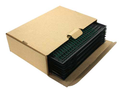 Renz Premium 7/16" Green 2:1 Twin Loop Ring Wire -100pk