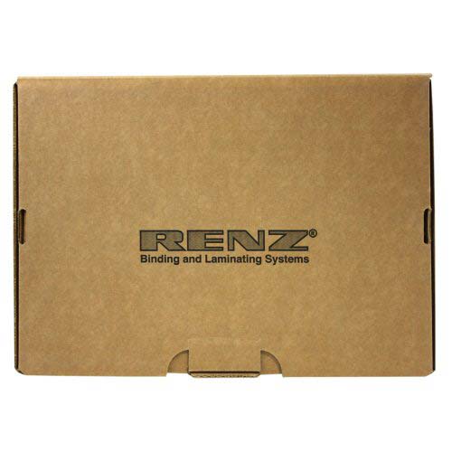 Renz Premium 9/16" Gray 2:1 Twin Loop Ring Wire - 100pk