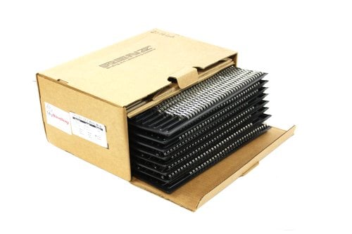 Renz Premium 9/16" Silver 3:1 Twin Loop Ring Wire - 100pk