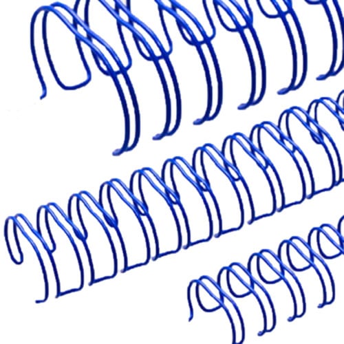 Renz Premium Blue 2:1 Twin Loop Ring Wire