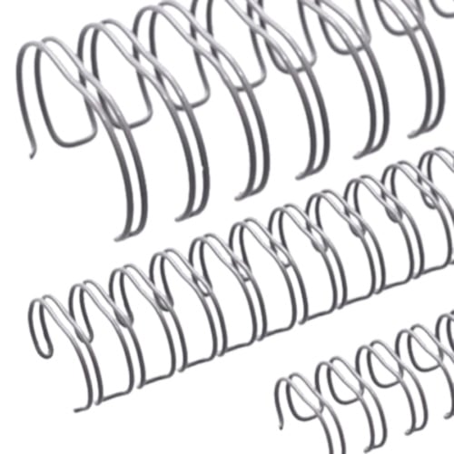 Renz Premium Gray 2:1 Twin Loop Ring Wire
