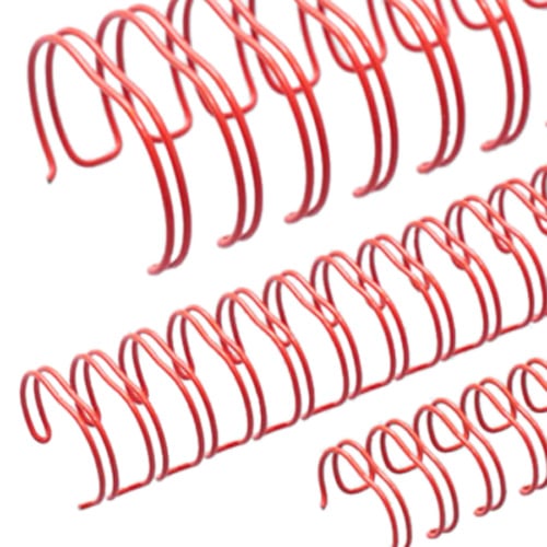 Renz Premium Red 2:1 Twin Loop Ring Wire