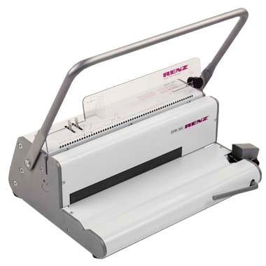 Renz SPB 360 Manual 4:1 Coil Binding Machine