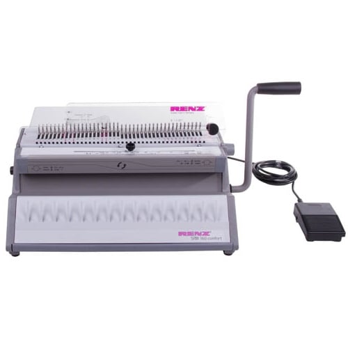 Renz SRW 360 ComfortPlus 3:1 Pitch Electric Wire Binding Machine