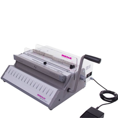 Renz SRW 360 ComfortPlus 3:1 Pitch Electric Wire Binding Machine