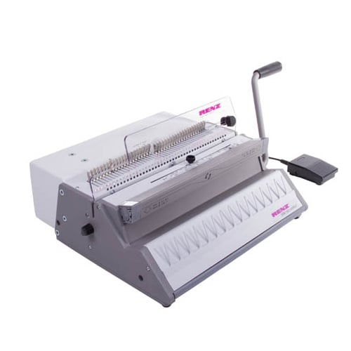 Renz SRW 360 ComfortPlus 3:1 Pitch Electric Wire Binding Machine