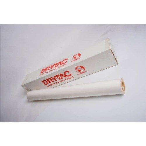 ReTac Smooth 3.2mil 25.5" x 10' Printable Matte White PVC Film with Removable Adhesive