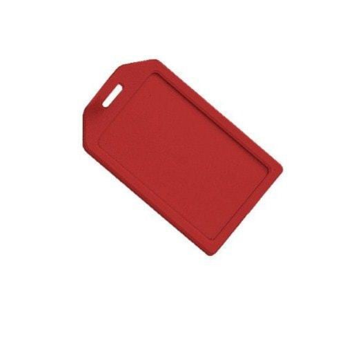 Rigid Plastic Heavy Duty Luggage Tag Holders - 100pk