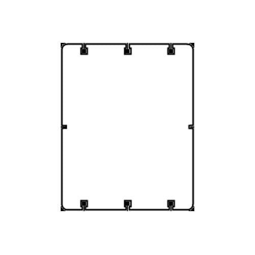 Rotary File Card 2 Up on 8" x 10.125" - 250 Sheets