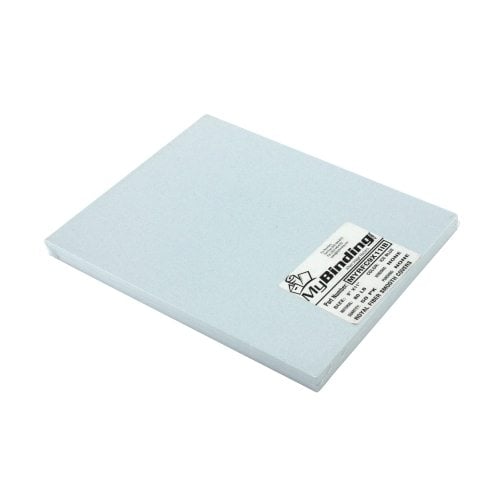 Royal Fiber Ice Blue 9" x 11" 80lb Smooth Cover - 50pk