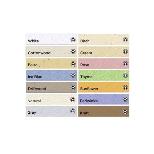 8.75" x 11.25" Royal Fiber Smooth Covers With Windows - 50pk (Oversize)