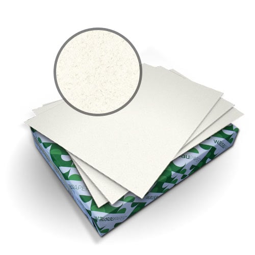 Royal Fiber White 9" x 11" 80lb Smooth Cover With Windows - 50pk