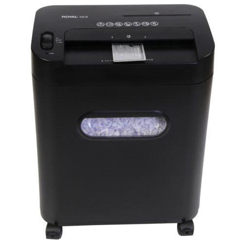 Royal MC8 8-Sheet Micro-Cut Paper Shredder with CD Slot