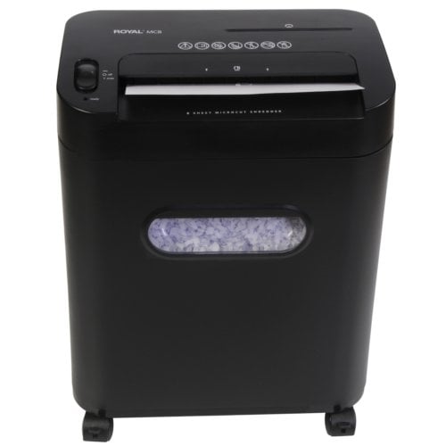 Royal MC8 8-Sheet Micro-Cut Paper Shredder with CD Slot