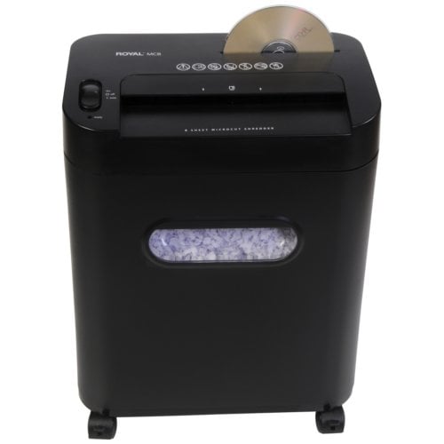 Royal MC8 8-Sheet Micro-Cut Paper Shredder with CD Slot
