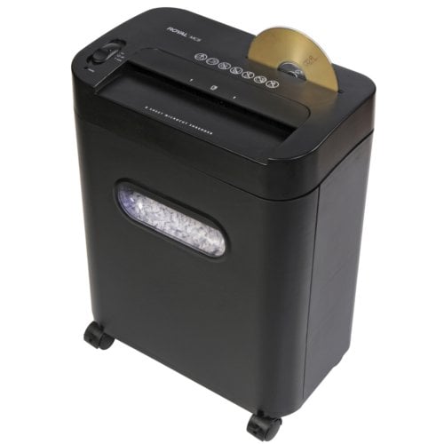 Royal MC8 8-Sheet Micro-Cut Paper Shredder with CD Slot