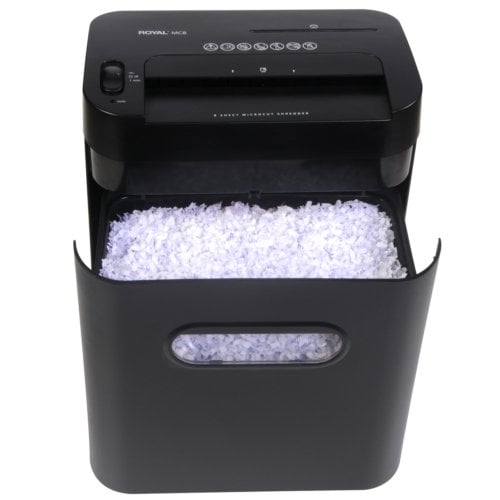 Royal MC8 8-Sheet Micro-Cut Paper Shredder with CD Slot