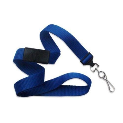 Royal Microweave Break-Away Lanyard with NPS Swivel Hook - 100pk