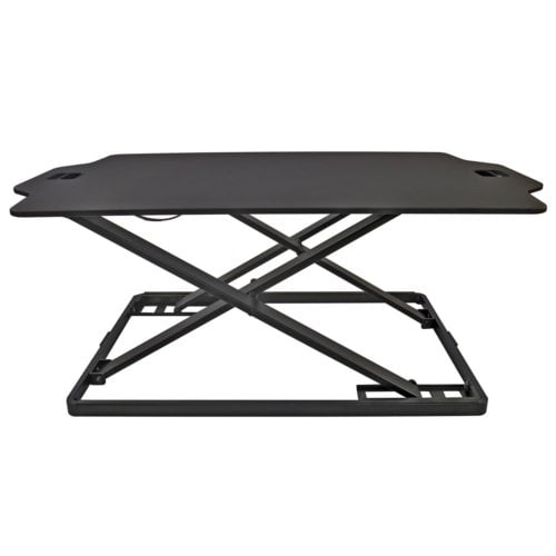 Royal SD22 Sit and Stand Adjustable Desk with Soft Foam Mat