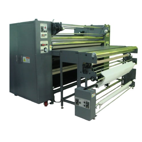 Royal Sovereign RHPI-2135 77" Calender Heat Transfer System With 14" Infra-Red Quartz Drum