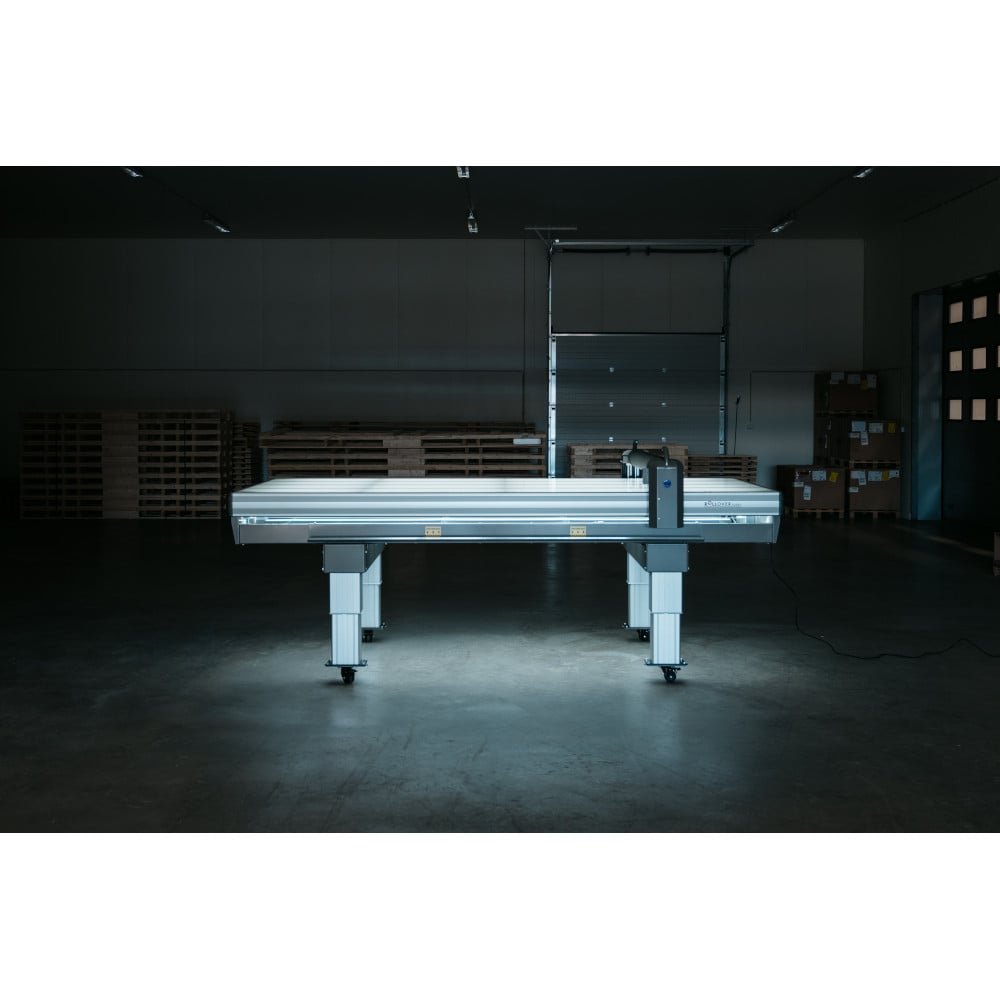 Rollover Flexi F3315 HA Flatbed Applicator (11' X 5' 1")  with Height Adjustable Legs