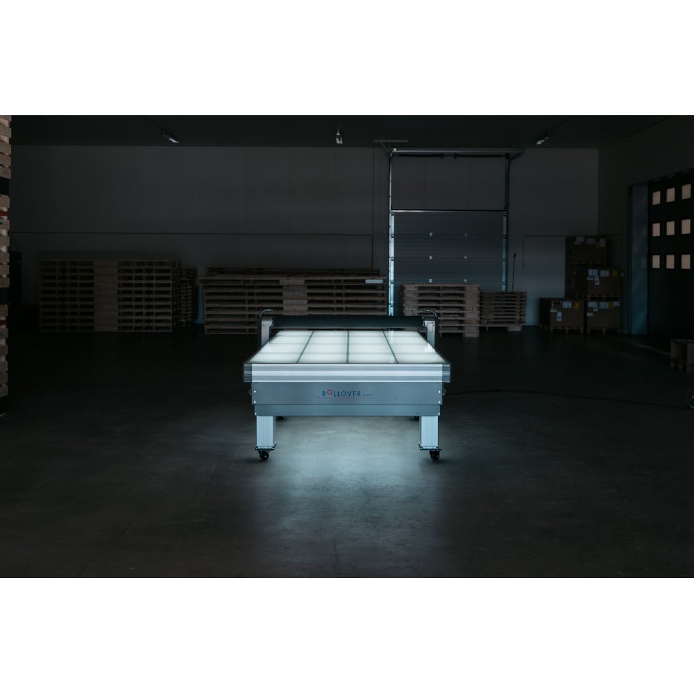 Rollover Flexi F3315 HA Flatbed Applicator (11' X 5' 1")  with Height Adjustable Legs