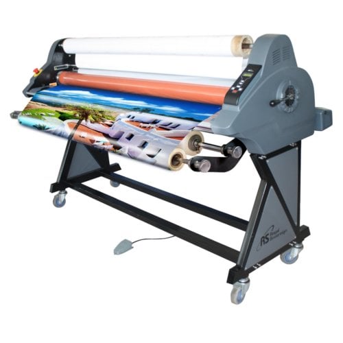 Royal Sovereign RSC-1402CWF 55" Wide Format Cold Roll Laminator w/ Front Feeder and Rear Rewinder
