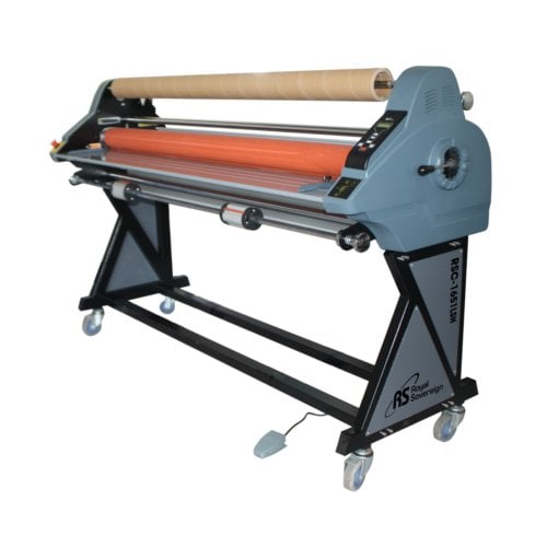 Royal Sovereign RSC-1651LSHF 65" Wide Format Heat Assist Laminator w/ Front Feeder and Rear Rewinder