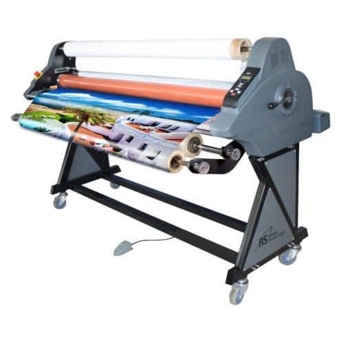 Royal Sovereign RSC-1651LSHF 65" Wide Format Heat Assist Laminator w/ Front Feeder and Rear Rewinder