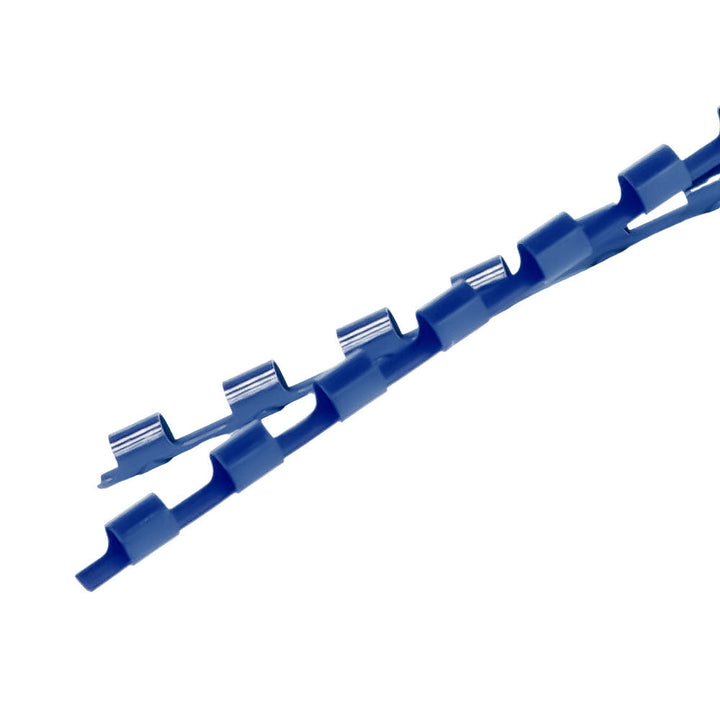 3/8" Royal Blue Plastic Binding Combs - 100pk